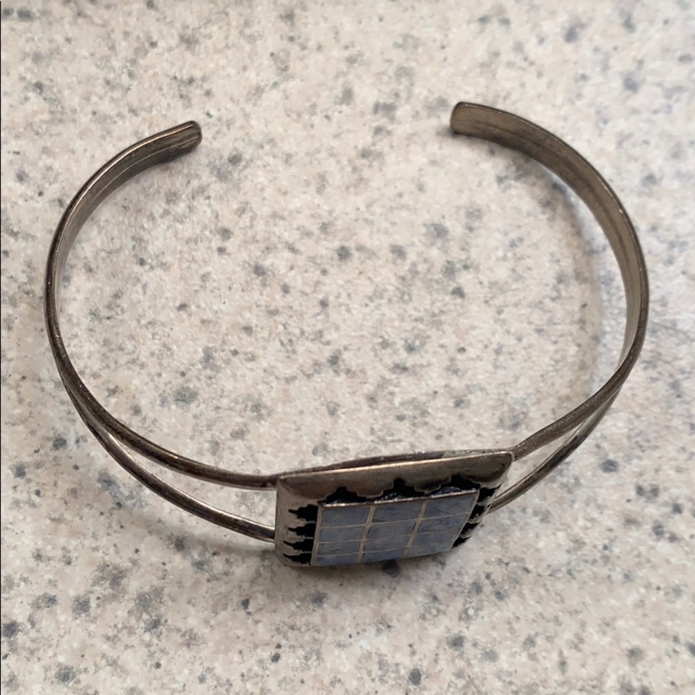 Teme blue and silver bracelet - Picture 2 of 3